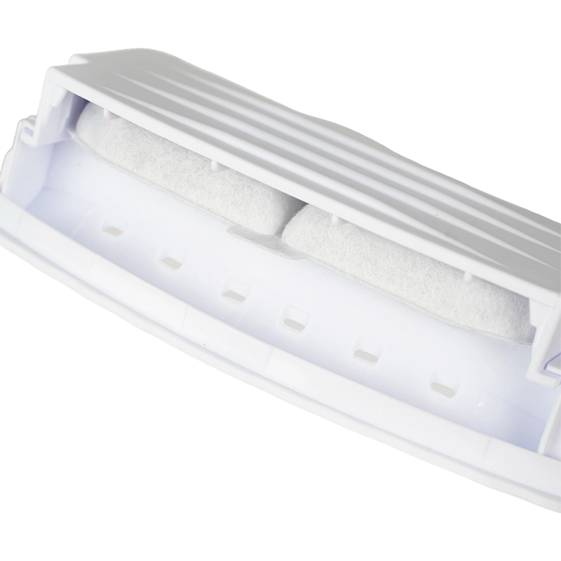 Fuente de agua silenciosa visible de noche