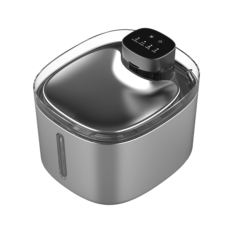 MAS-1009 Fuente de agua inteligente para mascotas de acero inoxidable de alta capacidad 5L