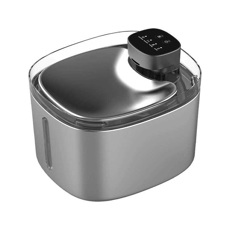 MAS-1009 Fuente de agua inteligente para mascotas de acero inoxidable de alta capacidad 5L